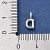925 Sterling Silver with Cubic Zirconia Charms STER-Q004-01D-S-3