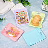 25Pcs 5 Colors Rectangle Plastic Yin-Yang Resealable Packaging Bags ABAG-TA0001-27A-7
