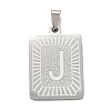 Non-Tarnish 304 Stainless Steel Pendants STAS-K216-48J-P-1