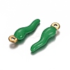 Ion Plating(IP) 304 Stainless Steel Pendants STAS-I157-05G-01-2