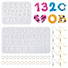 2Pcs Silicone Pendant Molds FIND-TA0006-22-1