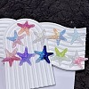 Luminous Ocean Transparent Resin Cabochons CRES-L045-02A-1