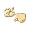 304 Stainless Steel Rhinestone Pendants STAS-V015-07C-G-2