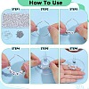 DIY Wine Glass Charm Making Kits DIY-PH0033-72A-3