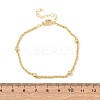 Brass Satellite Chains Bracelets for Women BJEW-C140-18G-5