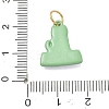 Printed 304 Stainless Steel Pendants SA-CBA4D1F-09G-D-3