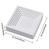 Gesso Jewelry Plate DJEW-WH0043-28B-2