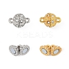 8 Sets 2 Colors Alloy Magnetic Clasps FIND-FS0003-55-3