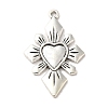 Tibetan Style Alloy Pendants PALLOY-M217-01H-AS-1