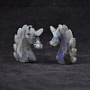 Natural Labradorite Carved Healing Unicorn Figurines PW-WG79758-02-1