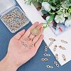 48Pcs 3 Style Alloy Rhinestone Links Connectors ALRI-FH0001-04-4