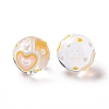 Transparent Glass Beads LAMP-B021-03A-07-3