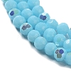 Opaque Glass Beads Strands EGLA-A035-P3mm-L08-3