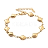 304 Stainless Steel Link Chain Bracelets for Women BJEW-U021-08G-05-4