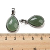 Natural Green Aventurine Pendants G-I358-B25-3