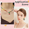 16Pcs Glass Seed Beads Pendants FIND-SC0014-44-4
