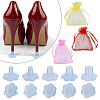 10 Sets 5 Style TPU Plastic High Heel Stoppers Protector AJEW-GF0005-21A-5