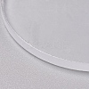 Transparent Blank Acrylic Pendants X-TACR-WH0002-09B-2