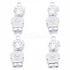 Non-Tarnish 304 Stainless Steel Pendants STAS-N098-180P-2