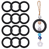 12Pcs Ring Silicone Beads SIL-DC0001-51-1