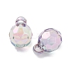 Transparent Acrylic Pendants MACR-D059-01-3
