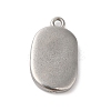 304 Stainless Steel Pendants STAS-D049-03E-2