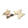 Alloy Enamel Pendants FIND-H051-01B-G-2