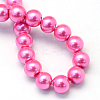 Baking Paint Glass Pearl Round Bead Strands HY-Q003-10mm-54-4
