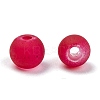 18 Colors Transparent Glass Beads FGLA-X0001-04A-8mm-2