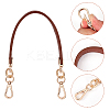 3Pcs 3 Colors PU Imitation Leather Bag Handles FIND-PH0017-21-4