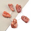 Electroplated Natural Druzy Agate Beads Strands G-N0259-05-4