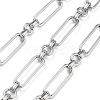 Rack Plating Brass Oval Link Chains CHC-G023-06P-1