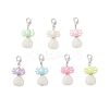 Acrylic Candy & Heart Pendant Decorations HJEW-JM04277-S-1
