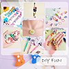 14Pcs 7 Colors Silicone Beads JX752A-6