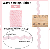 Wave Bending Fringe Trim OCOR-GF0004-40I-2