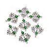 Alloy Enamel Chandelier Component Links ENAM-EA9734Y-3-1