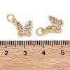 SHEGRACE Brass Pave Clear Cubic Zirconia Pendants XGRQ3Q926-628G-D-3