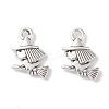Tibetan Style Pendants TIBEP-49576-AS-FF-1