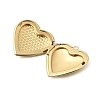 Brass Locket Pendants KK-P342-01A-G-2