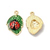 Alloy Enamel Pendants ENAM-C005-21G-1