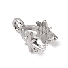 Non-Tarnish 304 Stainless Steel Ice Pick Pinch Bails LS-STAS-Z058-01P-01-2