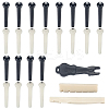 27Pcs 5 Styles Plastic Guitar String Pins Set AJEW-CN0004-46-1