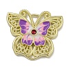 Rack Plating Alloy Enamel Pendants PALLOY-F312-47G-02-1