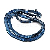 Electroplated Non-magnetic Synthetic Hematite Beads Strands G-G089-A02-14-2