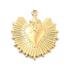 Ion Plating(IP) 304 Stainless Steel Pendants STAS-P379-18B-G-1
