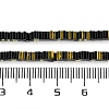 Electroplate Glass Beads Strands GLAA-B023-01A-09-4