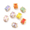 Rectangle Opal Sew On Rhinestones RGLA-G024-05B-G-1