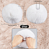 Women Imitation Rabbit Hair Cuffs Oversleeve Arm Gloves AJEW-WH20018-34C-2
