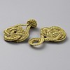 Handmade Chinese Frogs Knots Buttons BUTT-WH0027-27-3