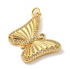 Rack Plating Brass Micro Pave Cubic Zirconia Pendants KK-A200-20G-2